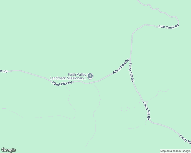 map of restaurants, bars, coffee shops, grocery stores, and more near 4659 Albert Pike Road in Caddo Gap