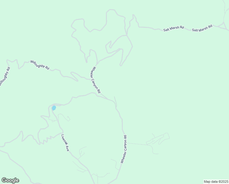 map of restaurants, bars, coffee shops, grocery stores, and more near 8416 Wheeler Canyon Road in Santa Paula