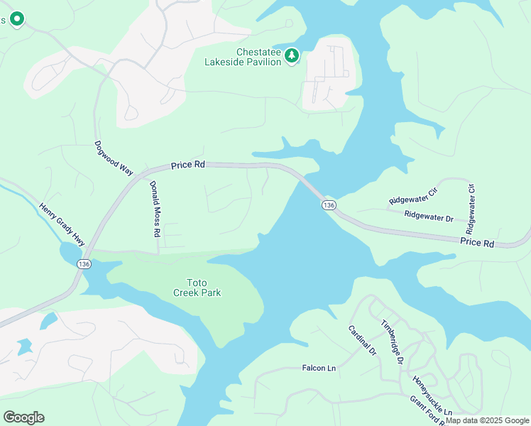 map of restaurants, bars, coffee shops, grocery stores, and more near 118 Via Toscana in Dawsonville
