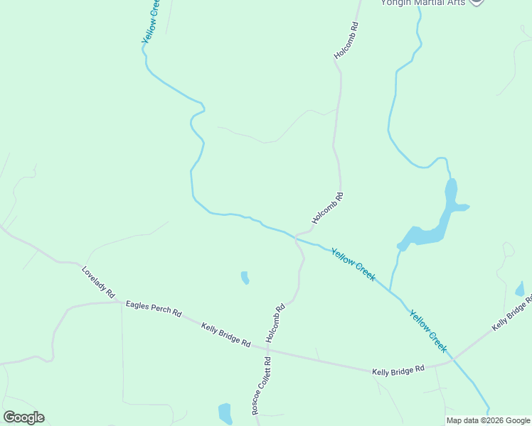 map of restaurants, bars, coffee shops, grocery stores, and more near 1938 Holcomb Road in Dawsonville