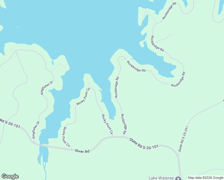 map of restaurants, bars, coffee shops, grocery stores, and more near 373 Rockbridge Road in Ridgeway