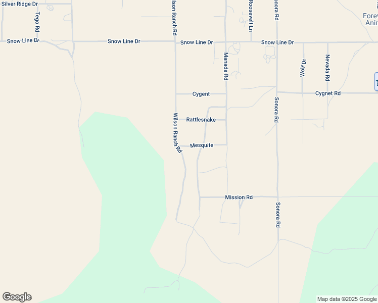 map of restaurants, bars, coffee shops, grocery stores, and more near Mesquite Road in Phelan