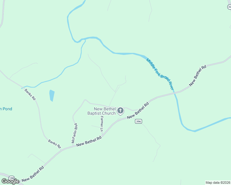 map of restaurants, bars, coffee shops, grocery stores, and more near 445 Farmer Lane in Carnesville