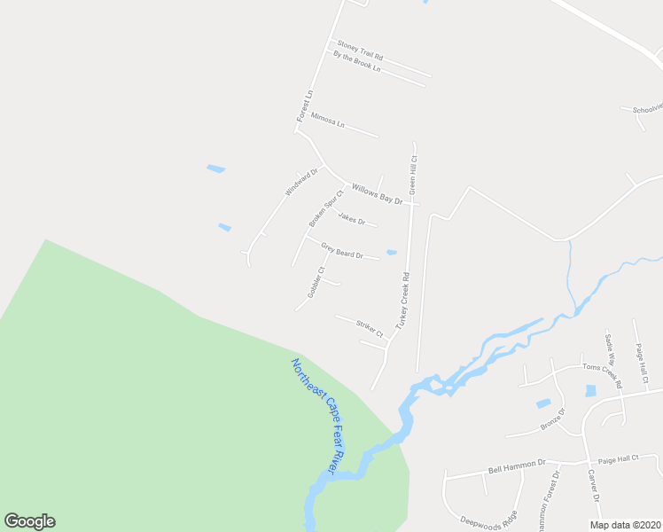 map of restaurants, bars, coffee shops, grocery stores, and more near 45 Gobbler Court in Rocky Point