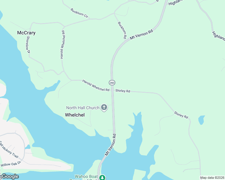 map of restaurants, bars, coffee shops, grocery stores, and more near 4201 Mount Vernon Road in Gainesville