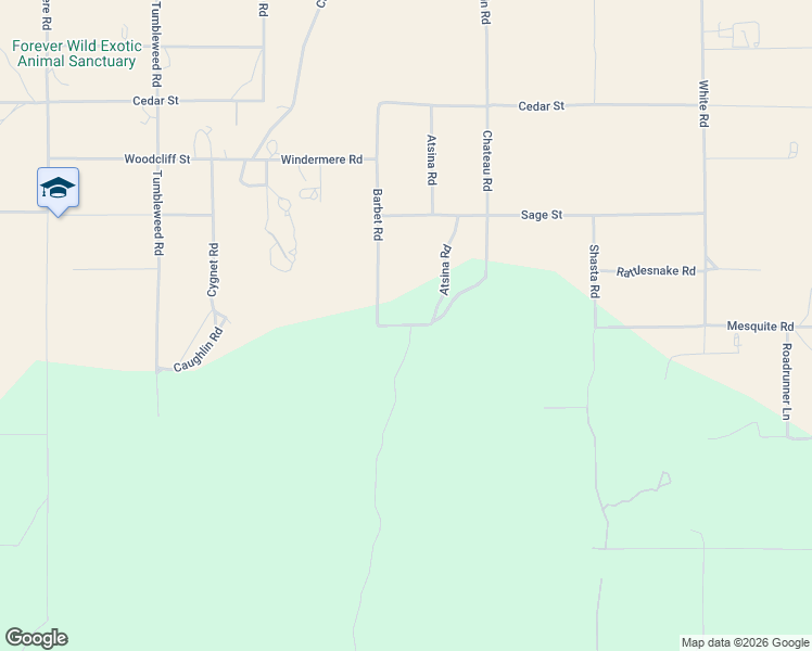 map of restaurants, bars, coffee shops, grocery stores, and more near Mesquite Street in Phelan