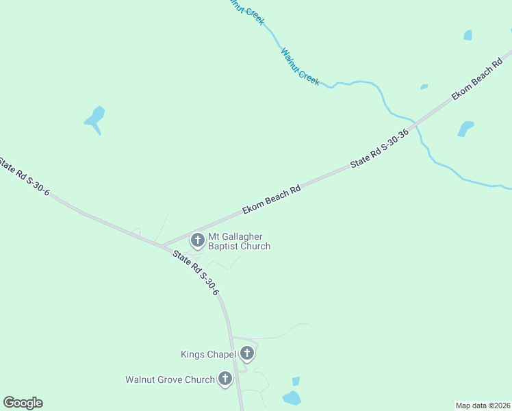 map of restaurants, bars, coffee shops, grocery stores, and more near 9589 Ekom Beach Road in Ware Shoals