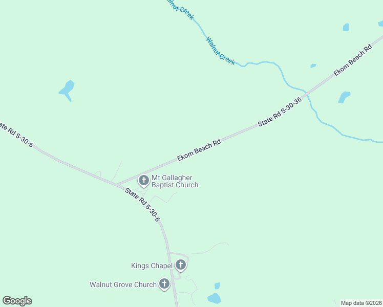 map of restaurants, bars, coffee shops, grocery stores, and more near 9589 Ekom Beach Road in Ware Shoals