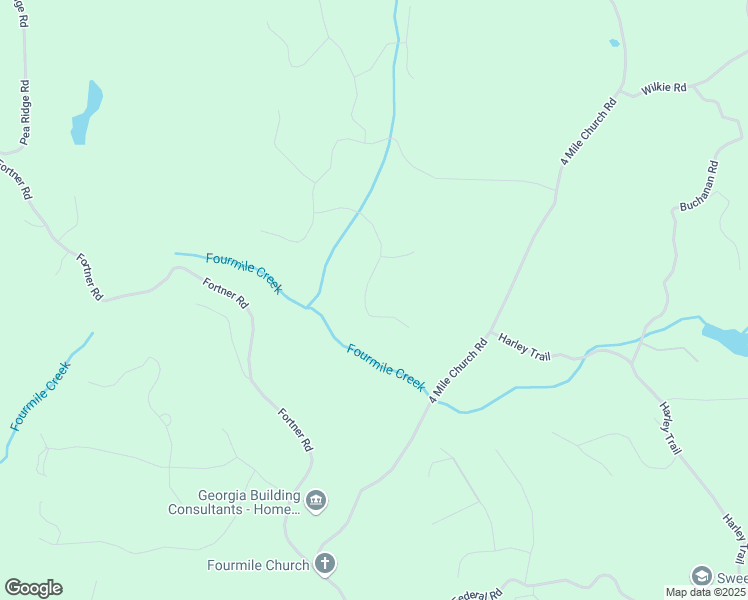 map of restaurants, bars, coffee shops, grocery stores, and more near 415 London Road in Ball Ground