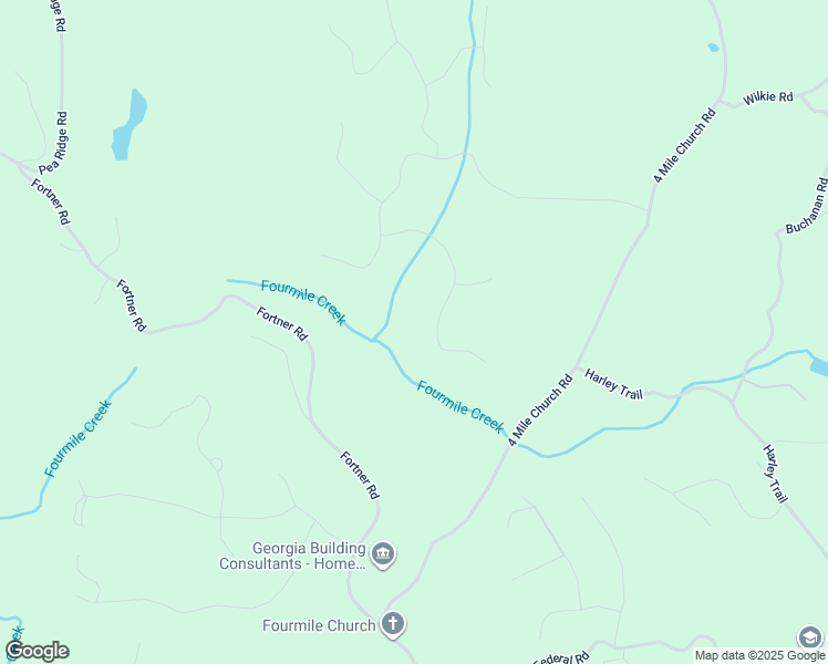 map of restaurants, bars, coffee shops, grocery stores, and more near 352 London Road in Ball Ground