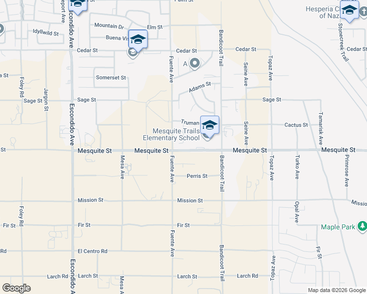 map of restaurants, bars, coffee shops, grocery stores, and more near 13739 Tyler Court in Oak Hills