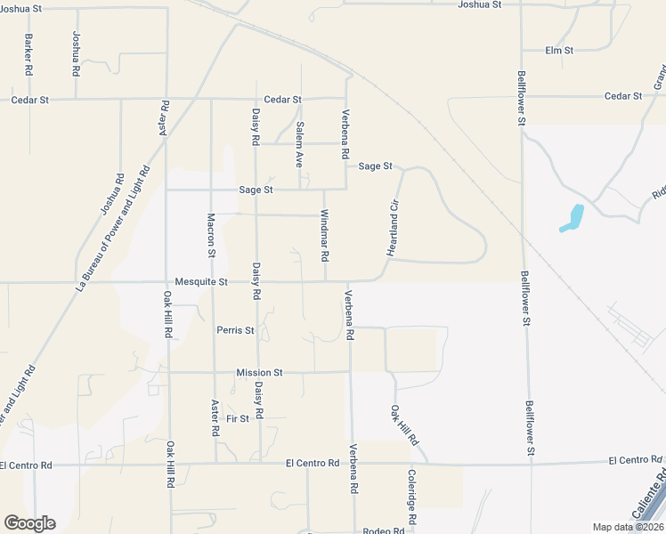 map of restaurants, bars, coffee shops, grocery stores, and more near 8135 Winmar Road in Hesperia