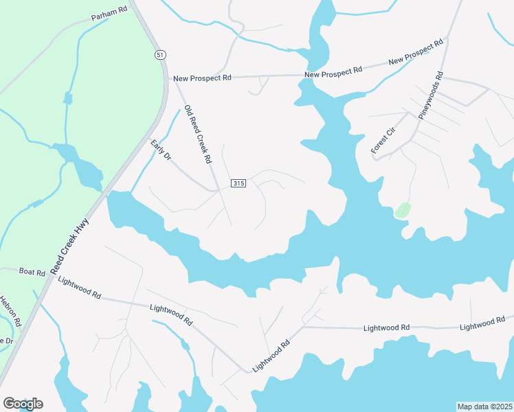 map of restaurants, bars, coffee shops, grocery stores, and more near in Reed Creek