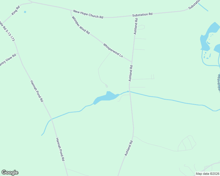 map of restaurants, bars, coffee shops, grocery stores, and more near 2044 Ashland Road in McBee