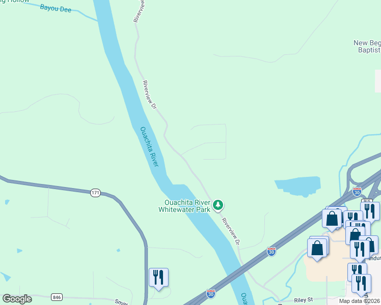 map of restaurants, bars, coffee shops, grocery stores, and more near 901 Riverview Drive in Malvern