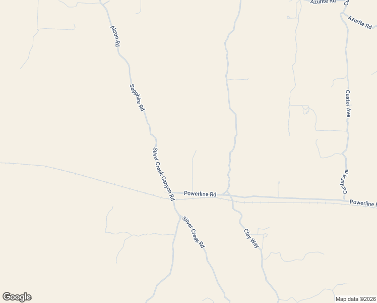 map of restaurants, bars, coffee shops, grocery stores, and more near Powerline Road in Lucerne Valley