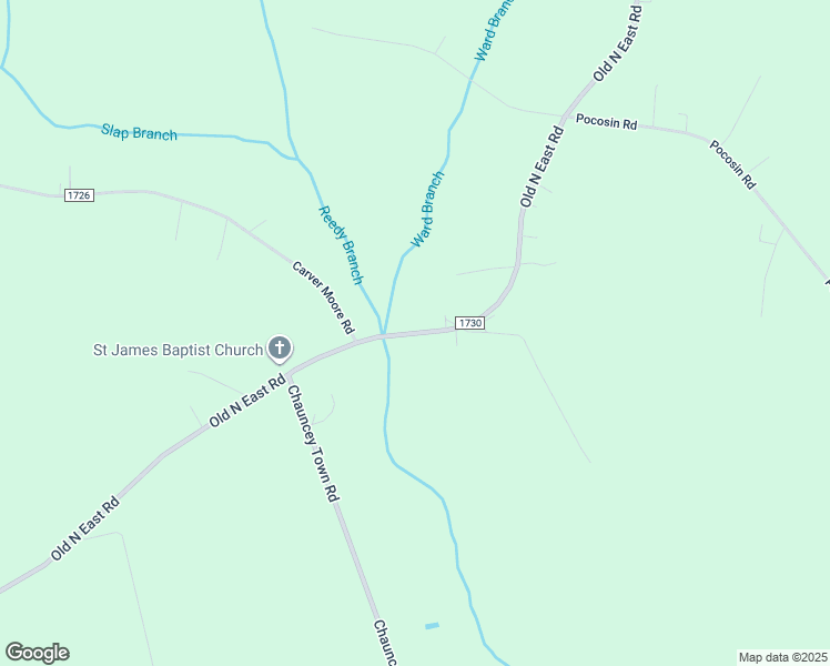 map of restaurants, bars, coffee shops, grocery stores, and more near 3560 Old Northeast Road in Lake Waccamaw