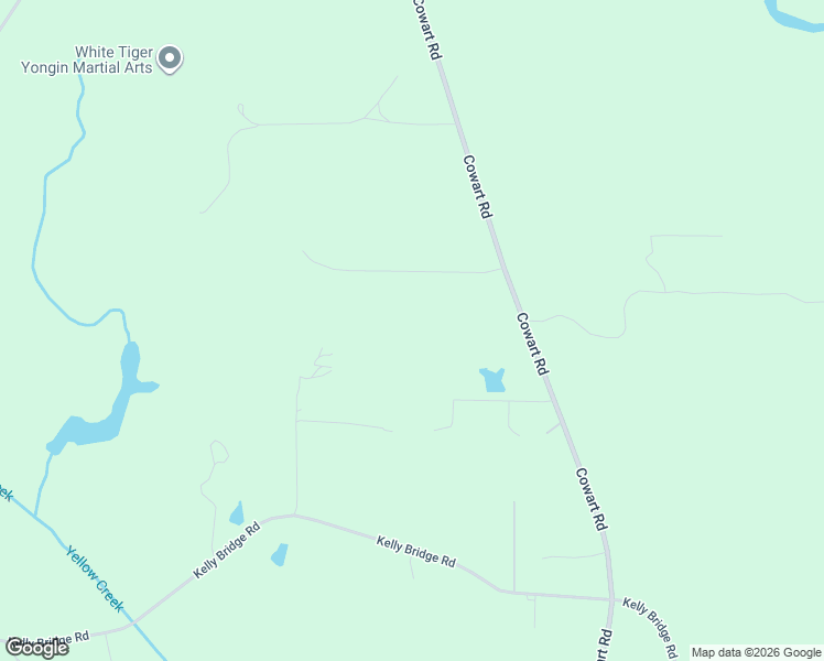 map of restaurants, bars, coffee shops, grocery stores, and more near 1772 Cowart Road in Dawsonville