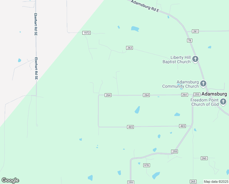 map of restaurants, bars, coffee shops, grocery stores, and more near 33 Road 1995 in Fort Payne