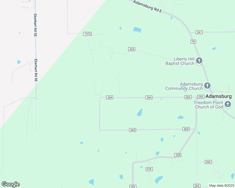 map of restaurants, bars, coffee shops, grocery stores, and more near 33 Road 1995 in Fort Payne