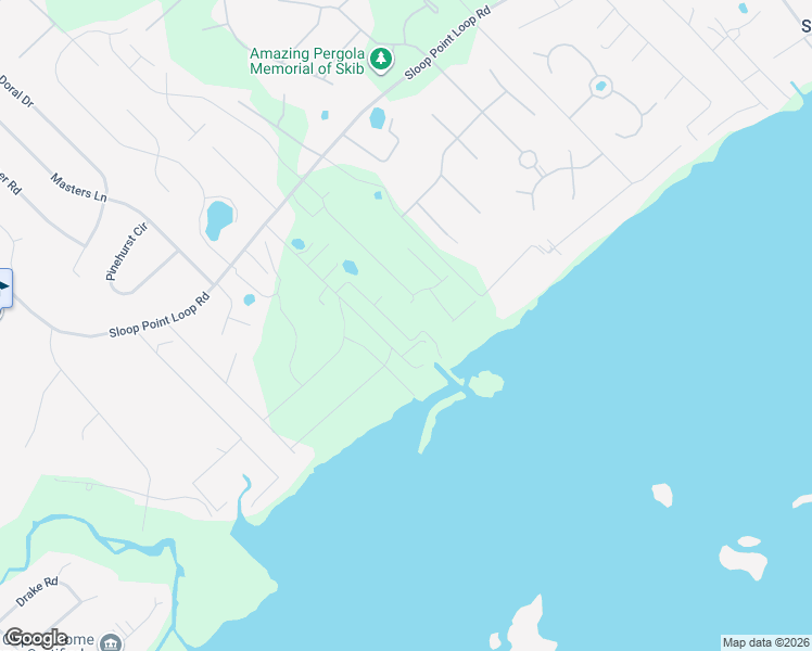 map of restaurants, bars, coffee shops, grocery stores, and more near 119 Rainbow Drive in Hampstead