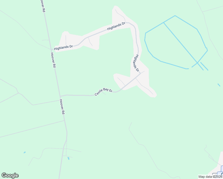 map of restaurants, bars, coffee shops, grocery stores, and more near 427 Castle Bay Drive in Hampstead