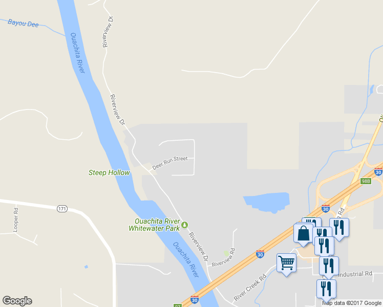 map of restaurants, bars, coffee shops, grocery stores, and more near 1802 Deer Run in Malvern