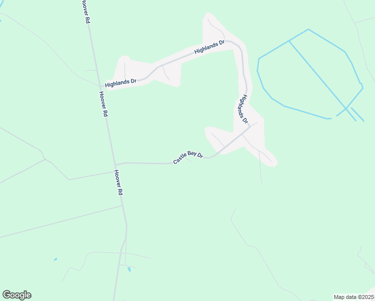 map of restaurants, bars, coffee shops, grocery stores, and more near 377C Castle Bay Drive in Hampstead