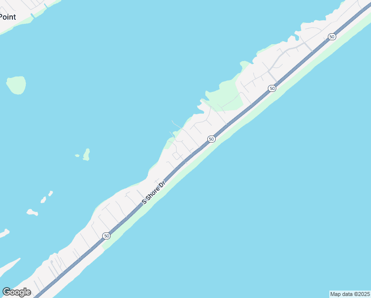 map of restaurants, bars, coffee shops, grocery stores, and more near 107 Katelyn Drive in Surf City