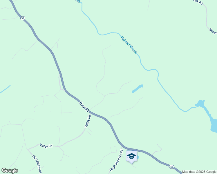 map of restaurants, bars, coffee shops, grocery stores, and more near 305 Mountain Brook Road in Dawsonville