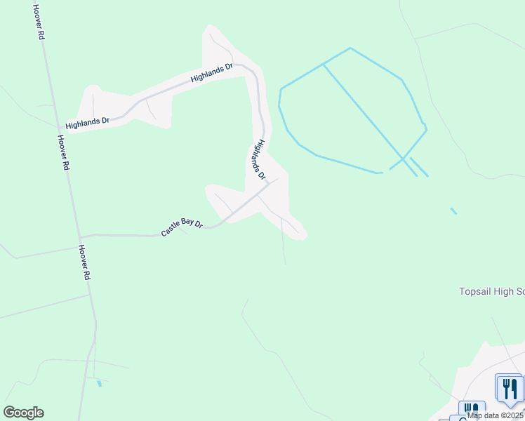 map of restaurants, bars, coffee shops, grocery stores, and more near 58 Windsor Court in Hampstead