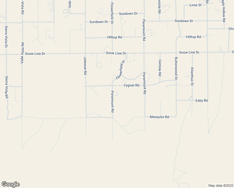 map of restaurants, bars, coffee shops, grocery stores, and more near 5131 Cygnet Road in Phelan