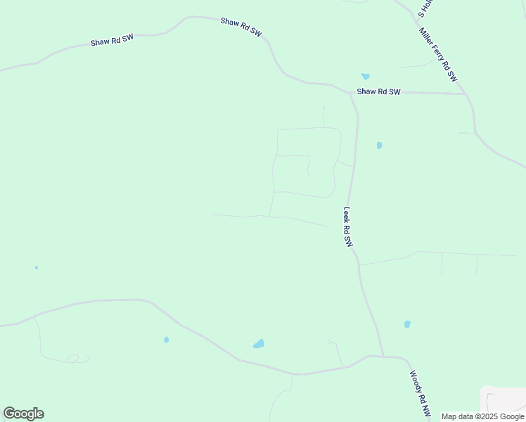 map of restaurants, bars, coffee shops, grocery stores, and more near 106 Lighthouse Cove Southwest in Adairsville