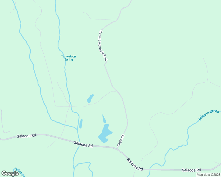 map of restaurants, bars, coffee shops, grocery stores, and more near 737 Cagle Circle in Waleska