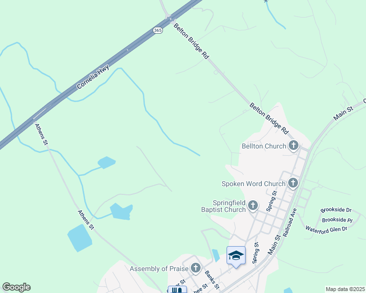 map of restaurants, bars, coffee shops, grocery stores, and more near in Lula