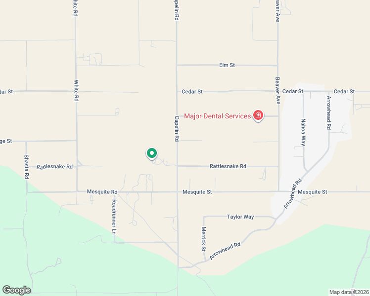 map of restaurants, bars, coffee shops, grocery stores, and more near 8955 Sage Street in Phelan