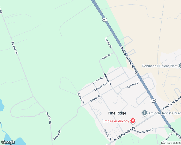 map of restaurants, bars, coffee shops, grocery stores, and more near 1840-1900 Mohawk Drive in Hartsville