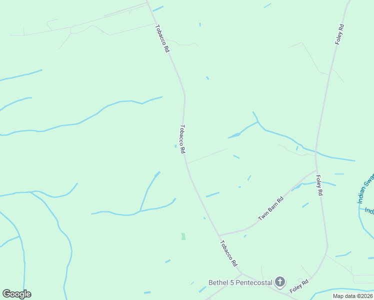 map of restaurants, bars, coffee shops, grocery stores, and more near 5168 Tobacco Road in Orrum