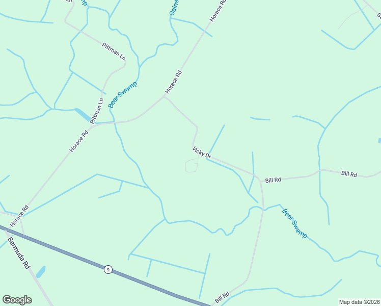 map of restaurants, bars, coffee shops, grocery stores, and more near 2800-2880 Vicky Drive in Hamer