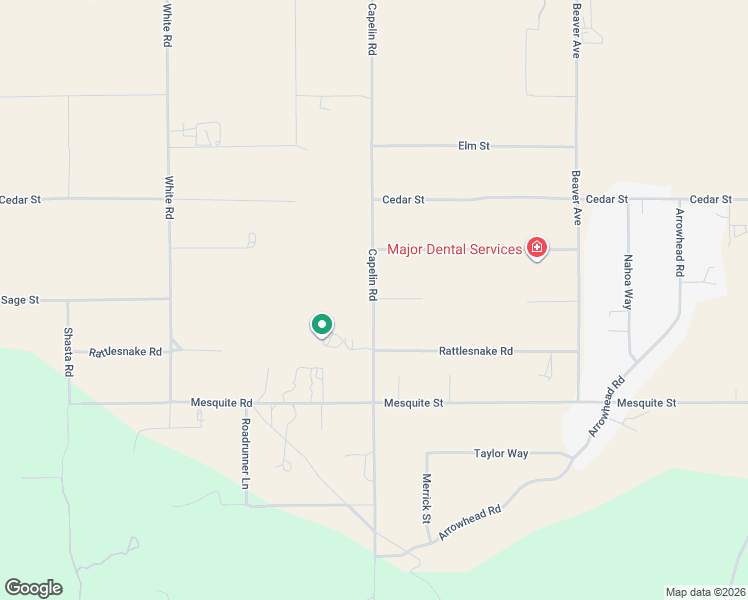 map of restaurants, bars, coffee shops, grocery stores, and more near 8955 Sage Street in Phelan