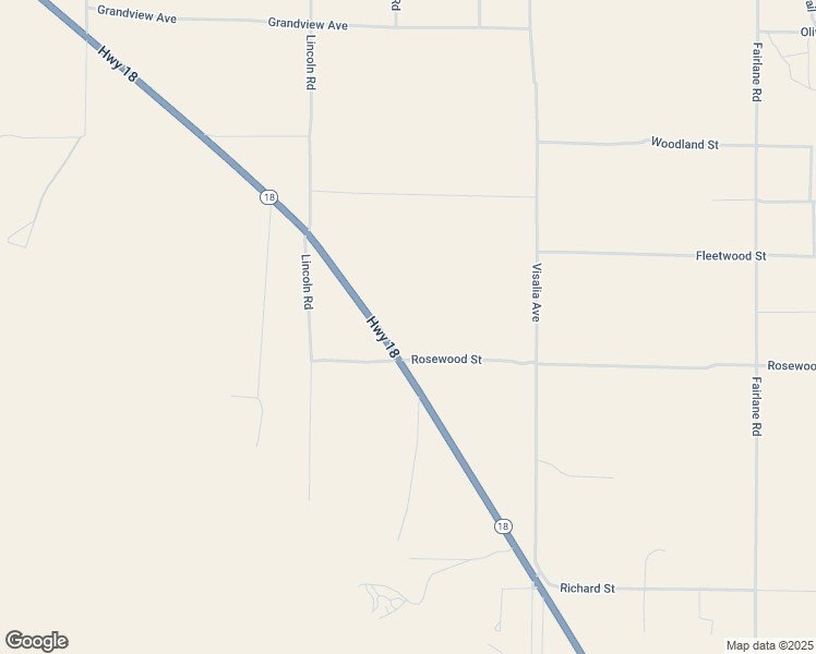 map of restaurants, bars, coffee shops, grocery stores, and more near California 18 in Lucerne Valley