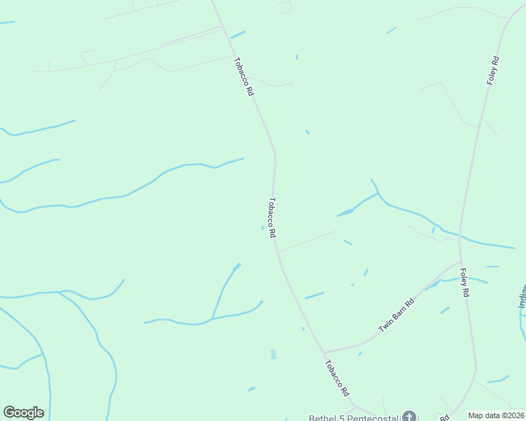 map of restaurants, bars, coffee shops, grocery stores, and more near 5168 Tobacco Road in Orrum