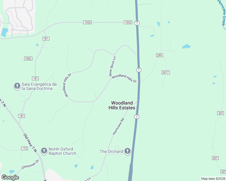 map of restaurants, bars, coffee shops, grocery stores, and more near 508 Woodland Hills Drive in Oxford