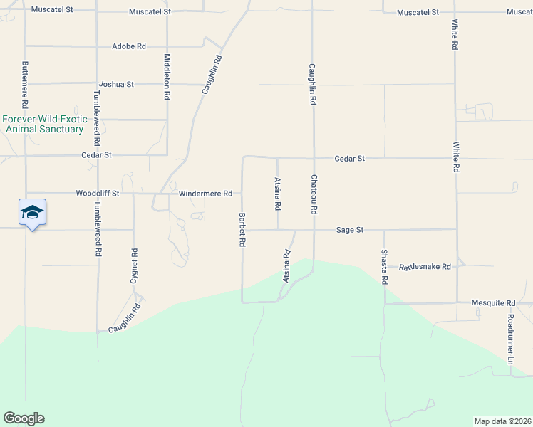 map of restaurants, bars, coffee shops, grocery stores, and more near 8355 Barbet Road in Phelan