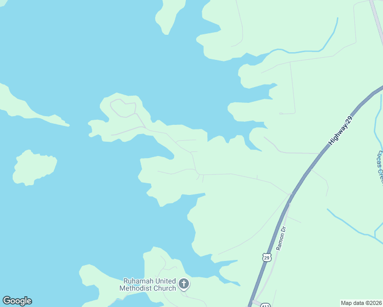 map of restaurants, bars, coffee shops, grocery stores, and more near 109 Blue Bird Lane in Starr