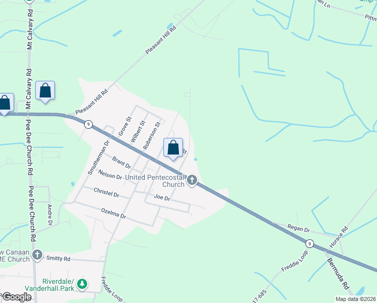 map of restaurants, bars, coffee shops, grocery stores, and more near 126 Legion Drive in Dillon