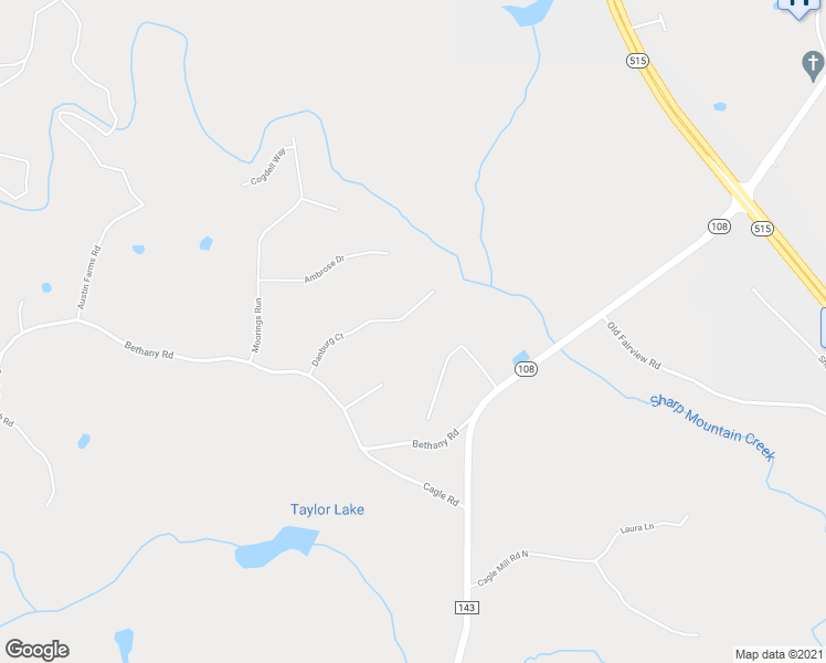 map of restaurants, bars, coffee shops, grocery stores, and more near 262 Danburg Court in Jasper