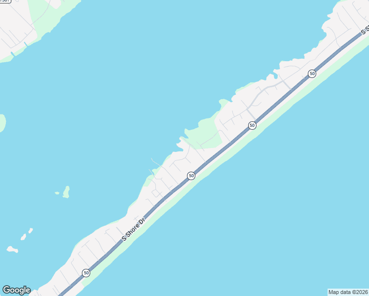 map of restaurants, bars, coffee shops, grocery stores, and more near 110 Cutlass Drive in Surf City