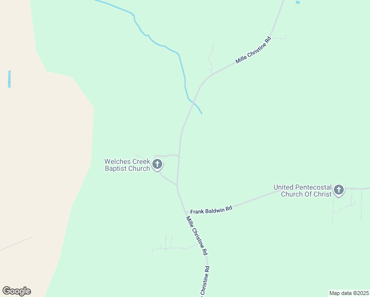 map of restaurants, bars, coffee shops, grocery stores, and more near 1924 Mille Christine Road in Whiteville