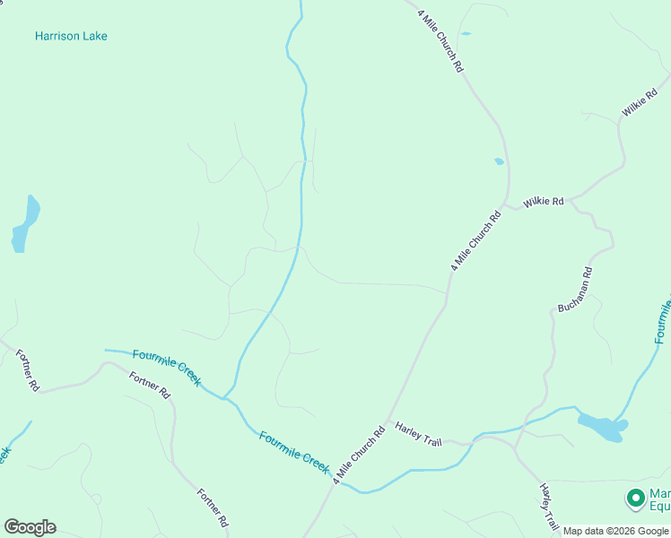 map of restaurants, bars, coffee shops, grocery stores, and more near 111 Oxford Road in Ball Ground